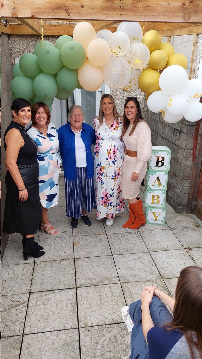 Katrinad22's tweet photo. Great fun today hosting my baby sisters baby shower.... 7weeks until my godchild arrives... let the countdown officially begin 🎊🥳🥰🥰♥️♥️ https://t.co/UuqokBeYBa