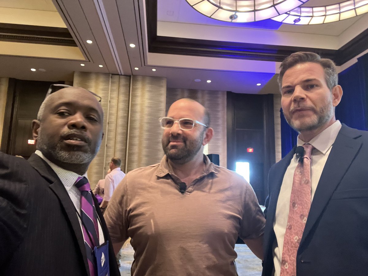 leebriangaskins's tweet photo. Alex Salkever - Advanced Technology Futurist with TASSCC President Cory Wilburn! #TASSCC23 https://t.co/bcGdN1Jhxi