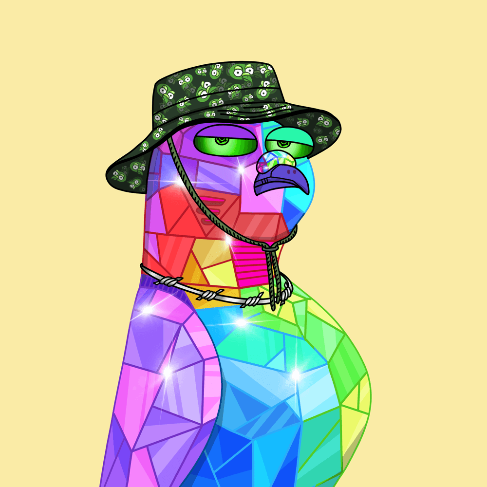Harlsdogg's tweet photo. Used the /blend tool on @midjourney to cross the art of my #creepz and #gutterclone.
These Mfers. Slap hard.
@GutterCatGang @Overlord_xyz @Cbcreepz https://t.co/zNIsgfwgfI