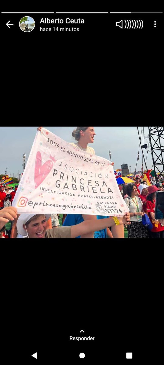 mariamimosas's tweet photo. IMPRESIONANTE las imágenes que nos llega desde la @jmj_es
Gracias al camino neocatecumenal de Ceuta por hacernos partícipes, y llevar un trocito de Gabriela a la gran fiesta de la juventud.✝️🙏🏻
#queelmundosepadeti https://t.co/Sn7nHuneF2