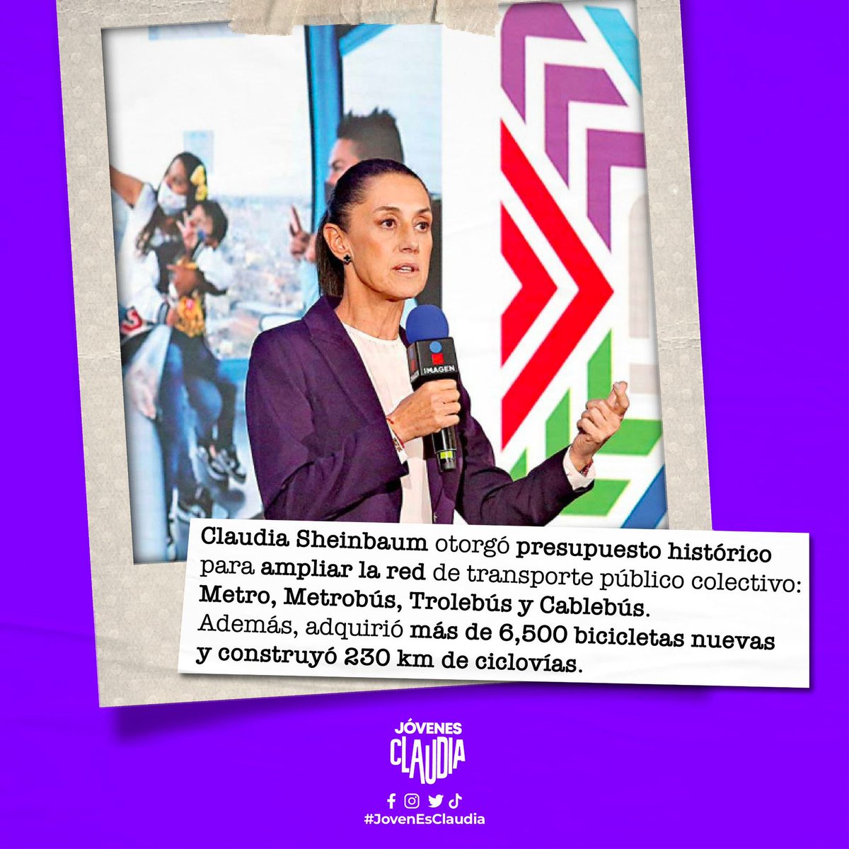 Y la Jefa #YaLoHizo 💜
La población de #BajaCaliforniaSur aumentó en los últimos diez años, además del surgimiento de nuevas colonias, muchas de las cuales carecen de acceso al transporte público.
Ante ello es importante replicar estrategias que aplicó la doctora en #CDMX.