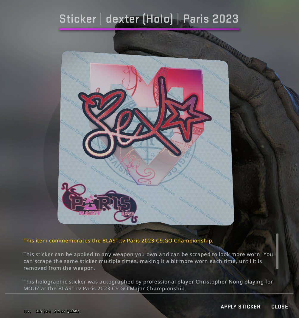 Since I unboxed a Ropz and Dexter holo back to back, then another dexter within 22 capsules going to run a little giveaway

2x Dexter (Holo) Paris 23 £15 Each!

There will be 2 winners

Picked in 1 weeks time! 14/08/23

Like + Follow to enter Bots will be rerolled