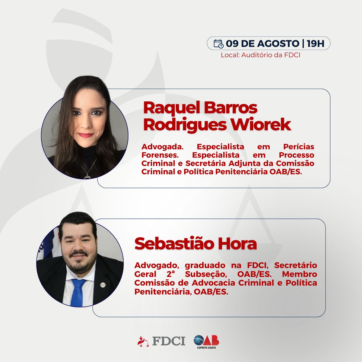 creboucasm's tweet photo. Esta quarta-feira, na FDCI ;)

Venha participar conosco do I Encontro: Conversando com a Advocacia Criminal, uma oportunidade imperdível de aprender e fazer networking com advogados atuantes na área criminal!

✅ Evento gratuito
🔗 Link de inscrição: https://t.co/VQU9XRbUaU https://t.co/z3fC5XSTQK