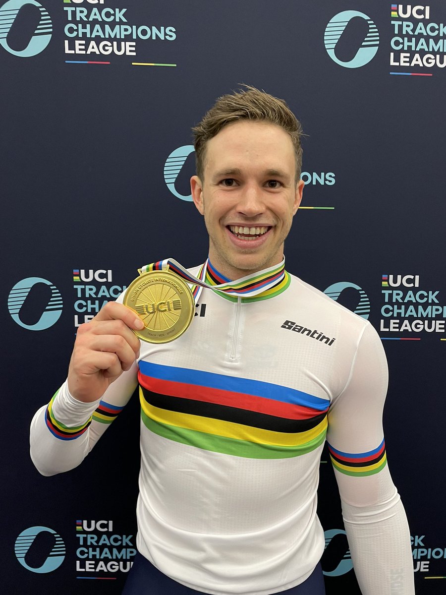 🇳🇱 @HarrieLavreysen: King of the Track 🌈🥇 #UCITCL | #Glasgow2023