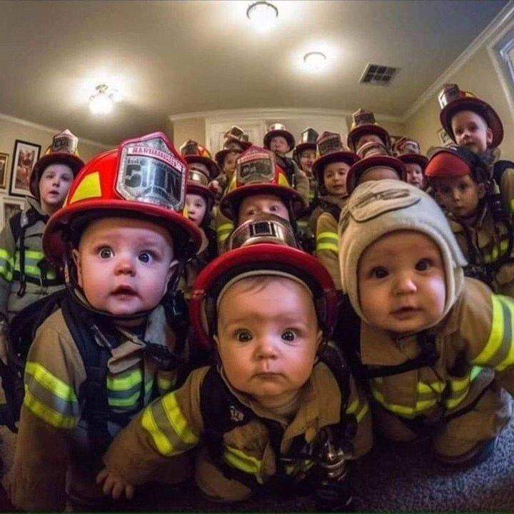firefighterx4's tweet photo. All fire fighter baby 😍 https://t.co/HqExHjcs6Q
