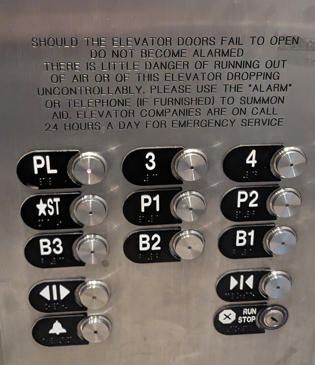 Don't worry, there's only like a 2 percent chance of dying horribly in this elevator, max