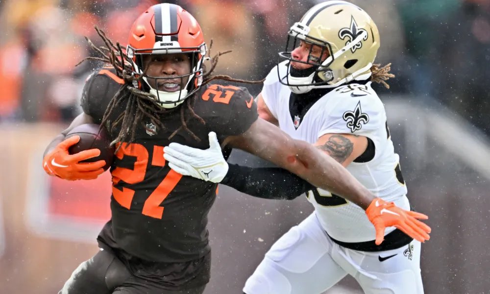 griffin_prock's tweet photo. Kareem Hunt is set to visit the Saints this week to go over a potential fit on their team amid the suspension to Kamara handed out last week.

Do we think it’s a good fit for Hunt? https://t.co/qqY489DpUk