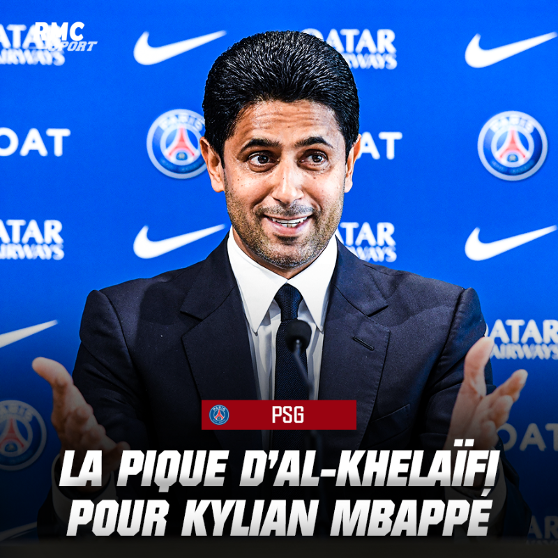 RMCsport's tweet photo. 🗣 "C'est un jeune joueur international fantastique, ultra-motivé et qui se bat pour l'équipe. Ce sont ces types de joueurs qui sont l'avenir de notre grande institution."

Lors de la présentation de Gonçalo Ramos, Nasser Al-Khelaïfi a glissé une petite pique à Kylian Mbappé.