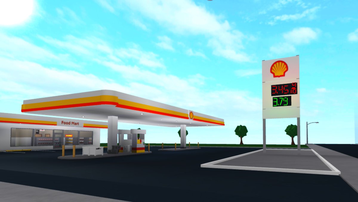 robloxismike's tweet photo. @BasicallyBlxbrg I made a shell gas station and a motel 6 the gas station is still WIP https://t.co/DOGQxJYaso