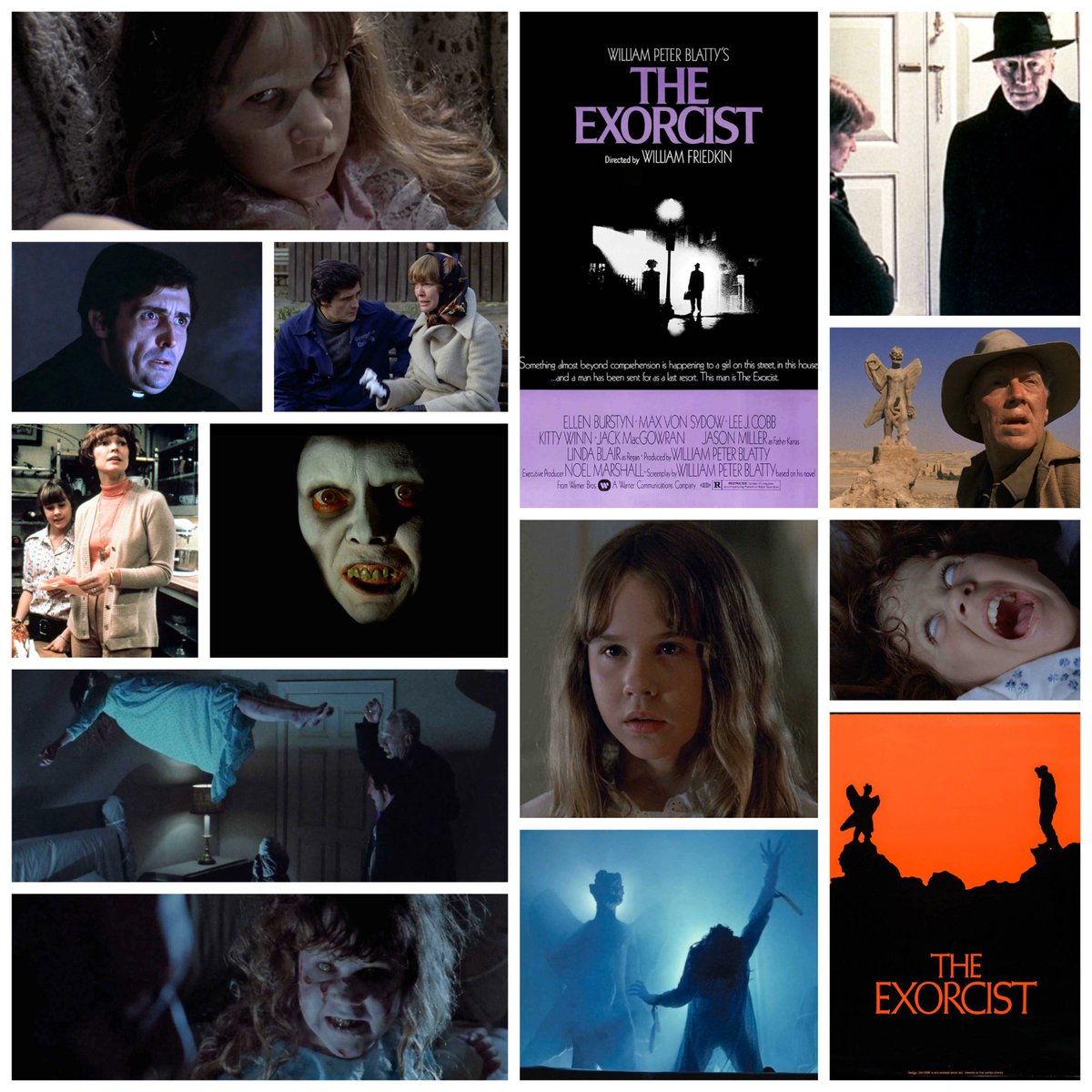 .#WilliamFriedkin was a master and made a huge contribution to the art of film. #TheExorcist was 1 of the first horror film I saw and it greatly influenced my love of genre films. Thankfully his films live on for future generations #thefrenchconnection #toliveanddieinla +++