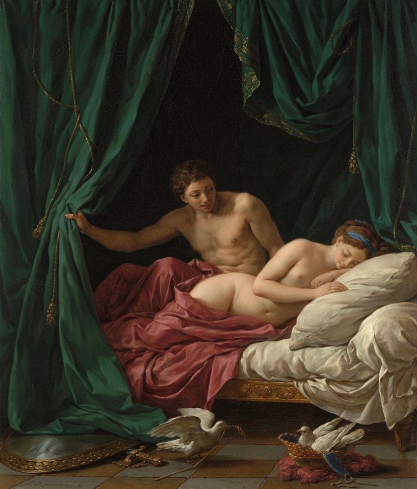 AcademiaAesthe1's tweet image. Mars &amp;amp; Venus: &quot;Allegory of Peace&quot;
Artist: Louis-Jean-François Lagrenée