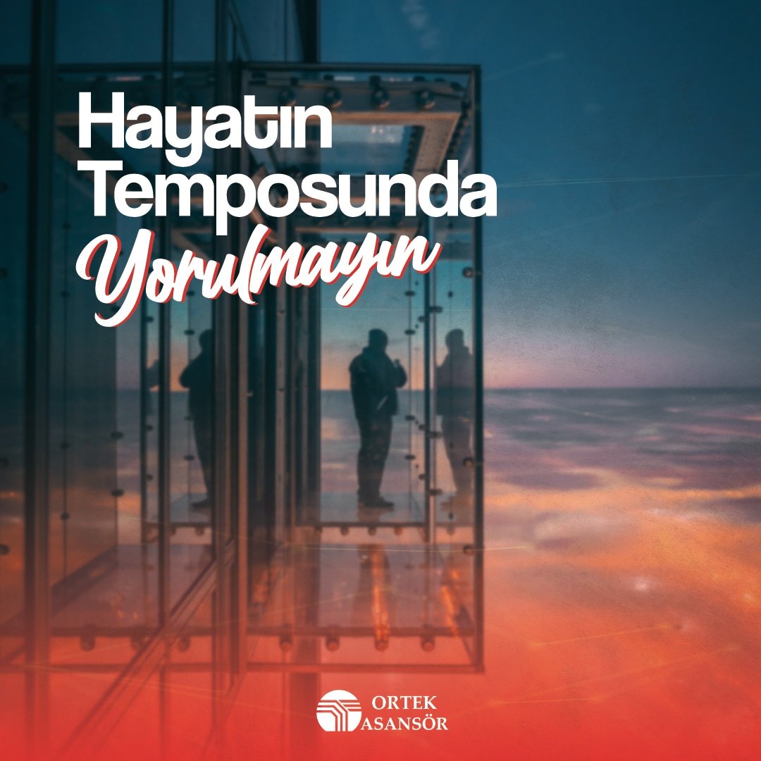 Hayatın yoğun temposu gün içinde hepimizi yoruyor. O halde fazla yorulmayın. Ortek® güvencesiyle asansör bakım ve montaj hizmetinden faydalanın.