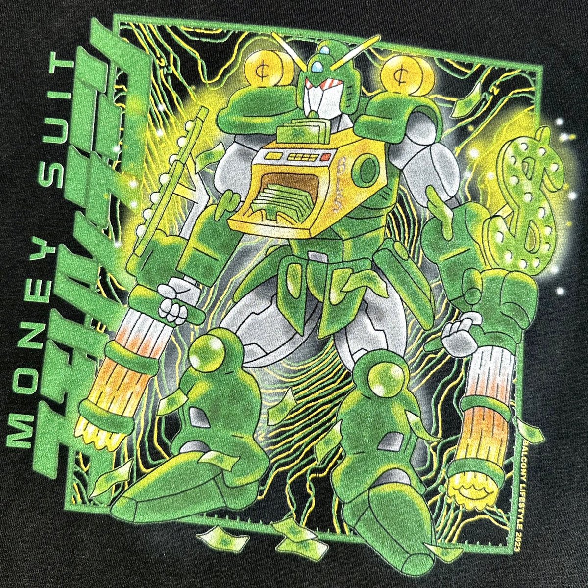 JdBalcony's tweet photo. BL$ MONEY COUNTER MECH SUIT 🦾💰🌴 https://t.co/CJ5Ilyfn0A