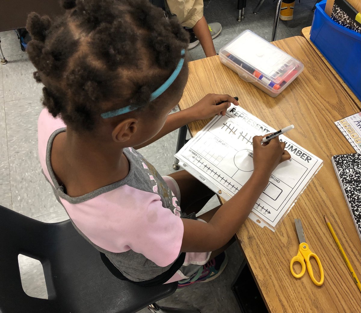 <a href="/mrs_walp/">Mrs. Walp</a>’s 1st graders were ROCKIN’ Representing a Number today! How many ways can you represent 10? Not sure? Just ask these ROCKSTAR little mathematicians!! They know!! #ProudPrincipal <a href="/EastAiken/">East Aiken</a>