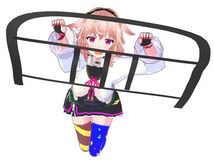ケンター!未来はこうやって掴み取れー! (オカンの願いがケンタの未来を救うと信じて…!) #VRoid