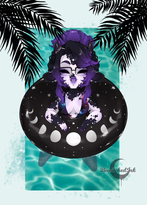  SPOOKY FLOATS   Classic Goth • Ghostie • Burton Stripes • Moon Phase • Spiderweb   185 each  Closing 8/11/23  Any Gender  Human or Anthro characters  Pick your own suit & floatie style     Comment "CLAIM" for a slot      R/Ts are very appreciated 