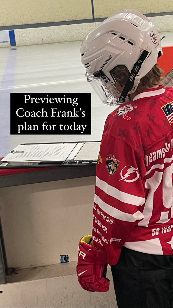 ErinSmith2003's tweet photo. @PV_Hockey Coach Frank is locked and loaded every morning @Hockeytown! 💥🔋 https://t.co/8Lj0UwPA0q