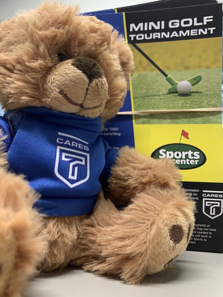 Don't miss out on the fun! ⛳️🏌️

Sign up now for the upcoming TASC Mini Golf Tournament to win fun prizes like this adorable teddy bear! 🐻