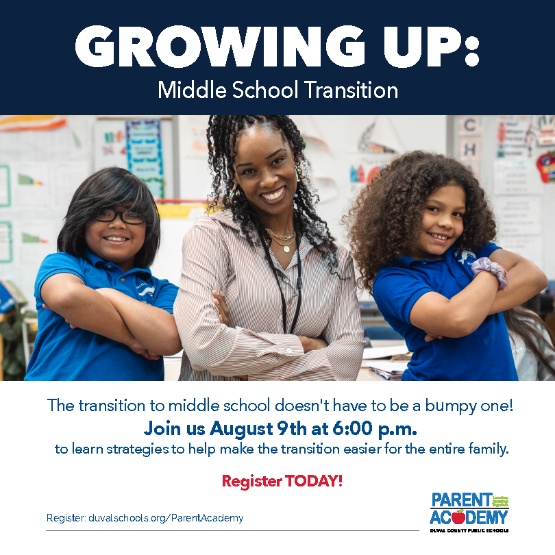 Is you student entering middle school this year? 
If so, join us! 
urlis.net/7kd100oq