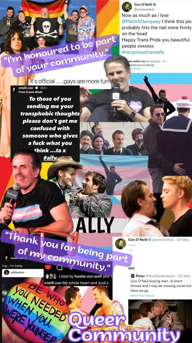 Alphabet of Con: Q is for Queer community! We stan a trans ally and queer Daddy! 🏳️‍🌈🏳️‍⚧️ #ConONeill #DaddyDaily #ConAlphabet #queercommunity #transally