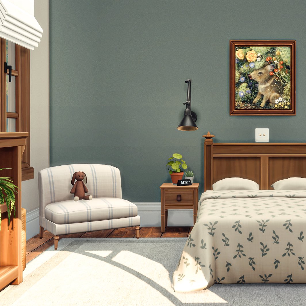 KawaiiFoxita's tweet image. The prettiest colour combo 🤍

#TheSims4 #ShowUsYourBuilds @TheSims