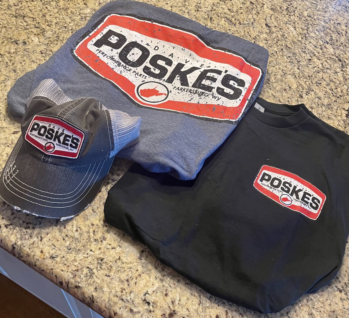 Rolled back in town to find this sweet swag pack waiting on me from Dave Poske's Perf. Parts. David Poske, Bryan Metz & all the team at Poske’s have been great supporters of me for several years. I can’t thank them enough. Grab your new swag at Poske.com #thankful