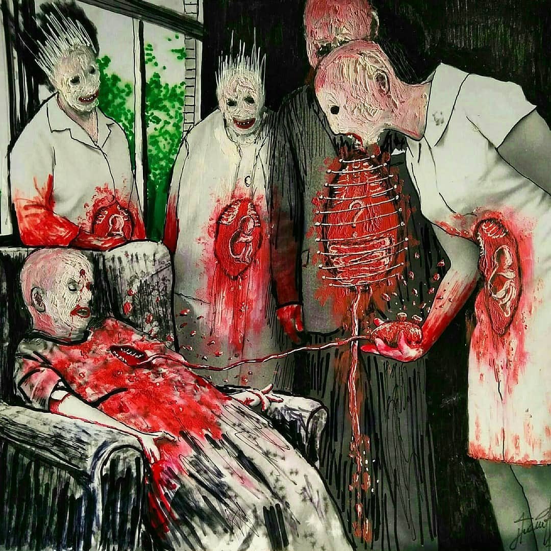 Iithosphere's tweet photo. 'The heart eater' by gromov_orobas https://t.co/YLdOm3b3uT