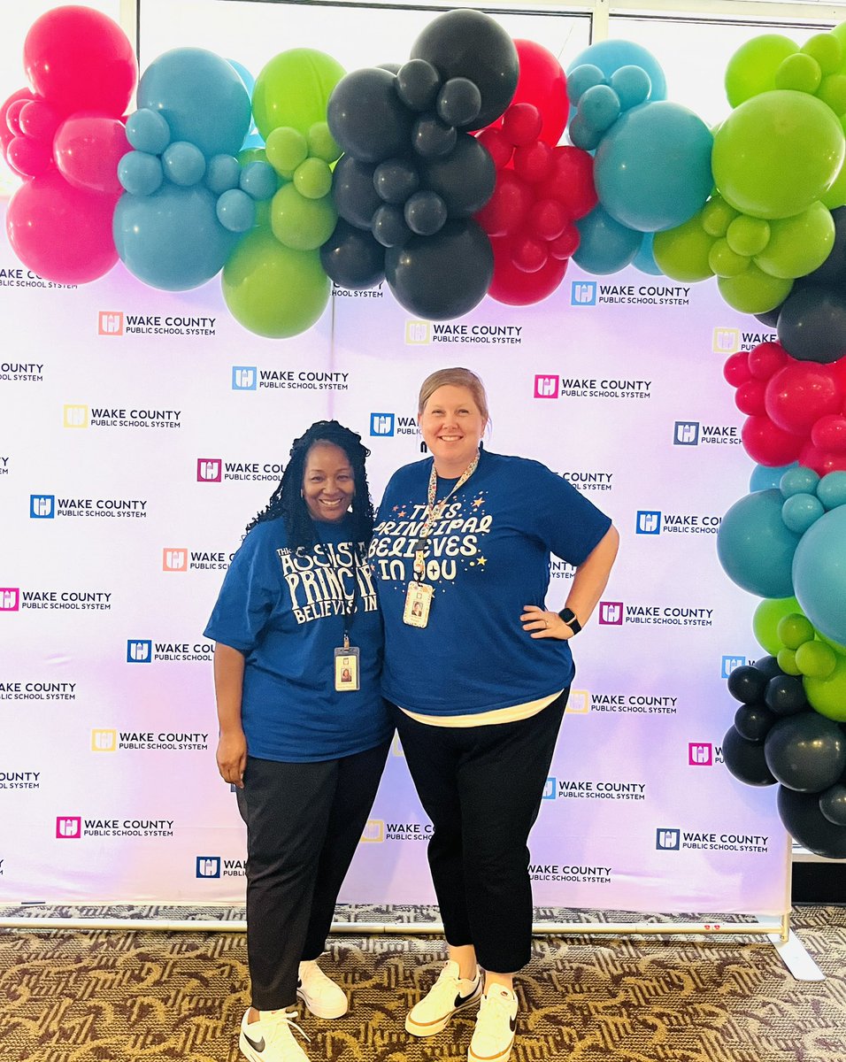 Still wrapping my head around the amazingness that was <a href="/WCPSSTeam/">Team WCPSS</a> School Leadership Kickoff! We are so excited about the 23-34 school year and what’s to come!