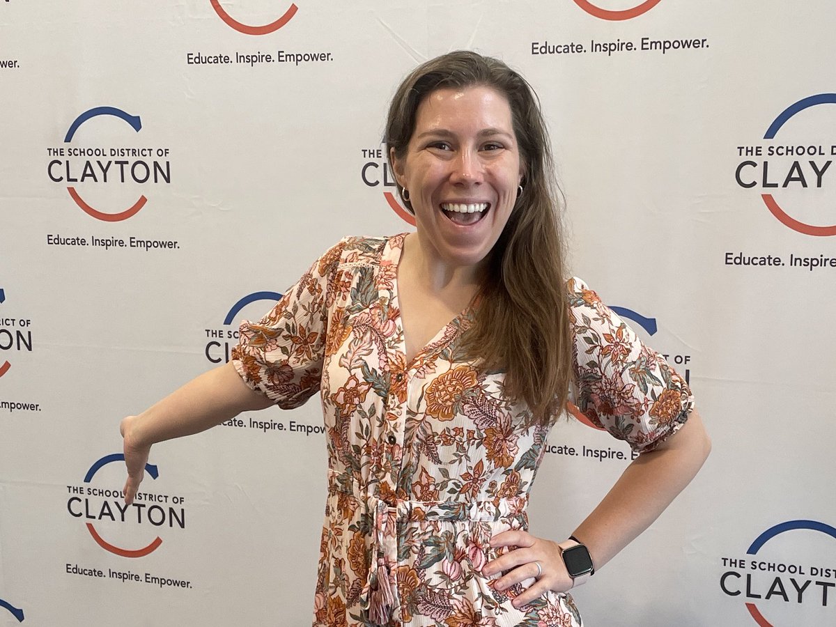MissBlank2013's tweet photo. Today was my first official day of work for @ClaytonSchools as we have New Teacher Induction all week. Any day that begins by adapting the rules of classic board games to create a metaphor for a district-wide learning goal is a good day!   #claytonexperience #NTI2023 https://t.co/oRwIo145aa
