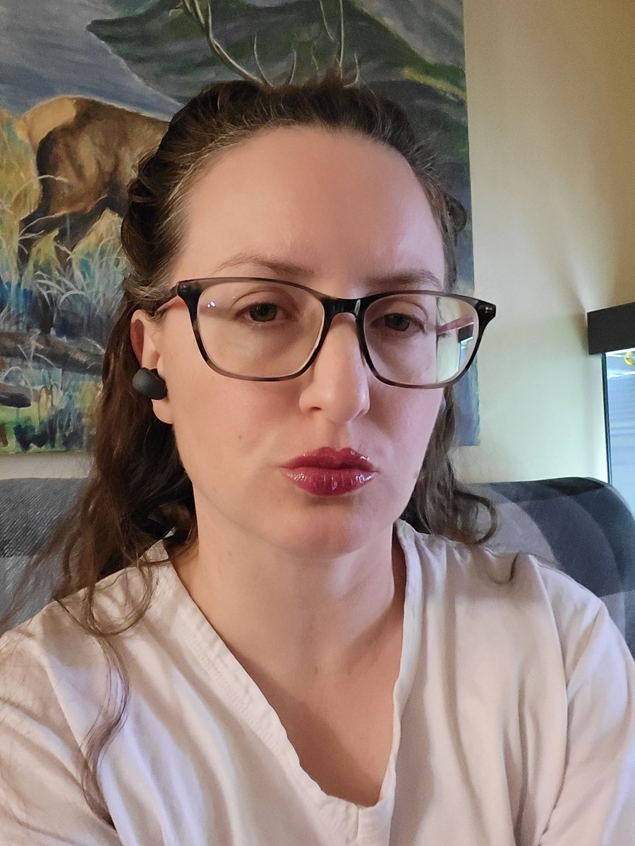ginn233's tweet photo. I was channeling @nlyonne in #allaboutevil heh. ❣️🪓 https://t.co/VJkG8PtnI2
