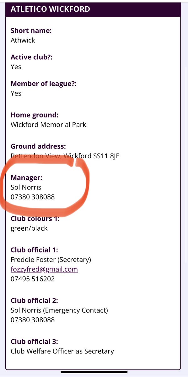 Castle Point Rangers tweet media