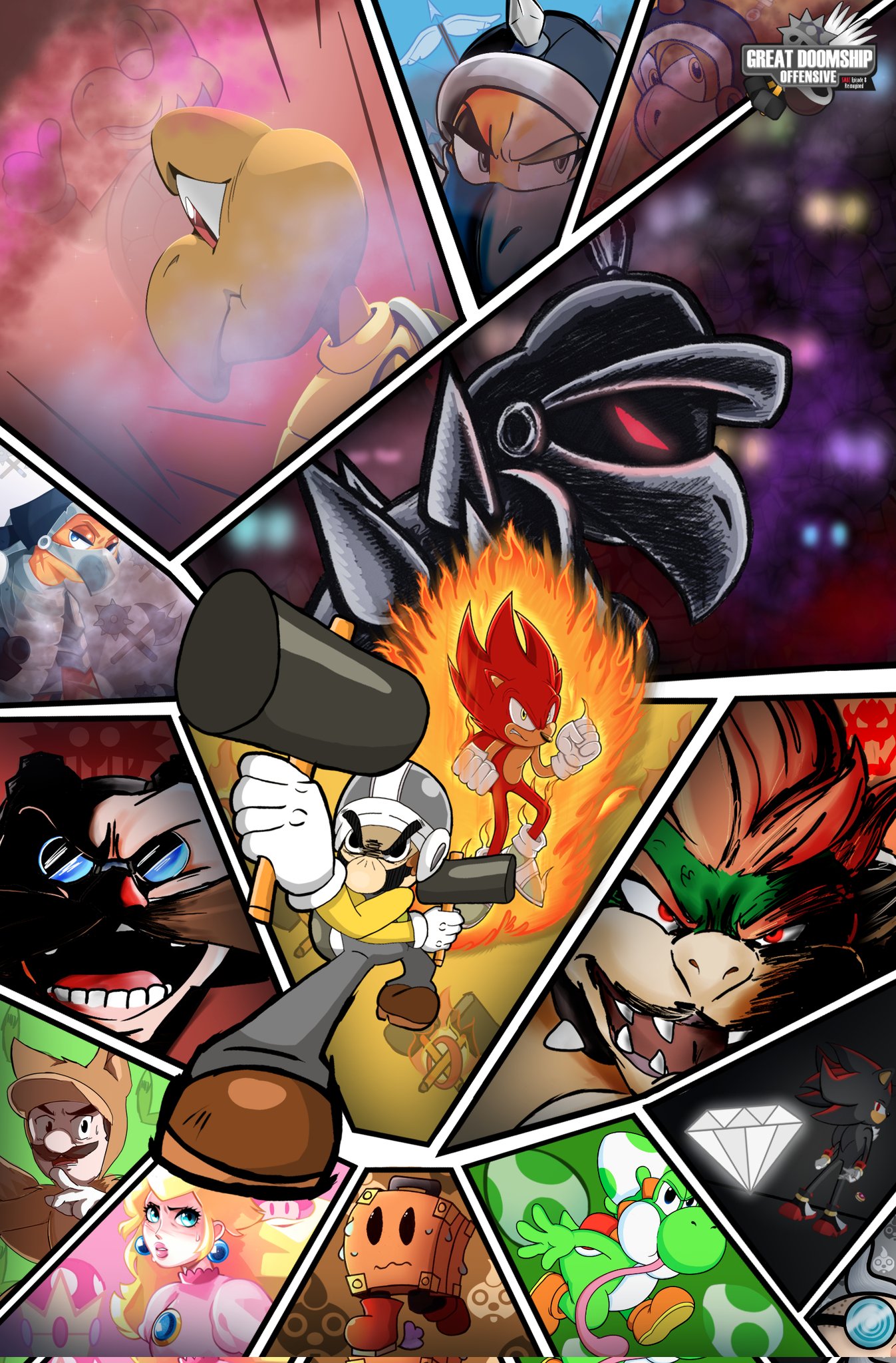 Chapter 27 of my Sonic X reimagining is live! (Artwork by