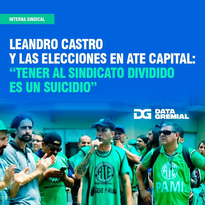 El candidato de la lista Blanca, Negra y Verde responsabilizó a #DanielCatalano por su “sectarismo”. A días de los comicios, habló de sus propuestas para tener una obra social propia, y de la amenaza de un triunfo opositor en las PASO.

  👉 acortar.link/hVQroX
