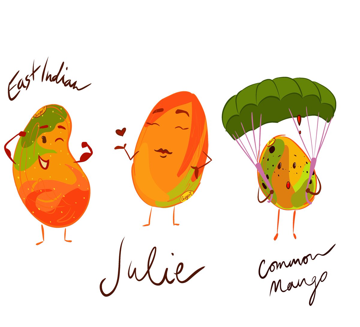 Mango friends all gathered ♥️🥭