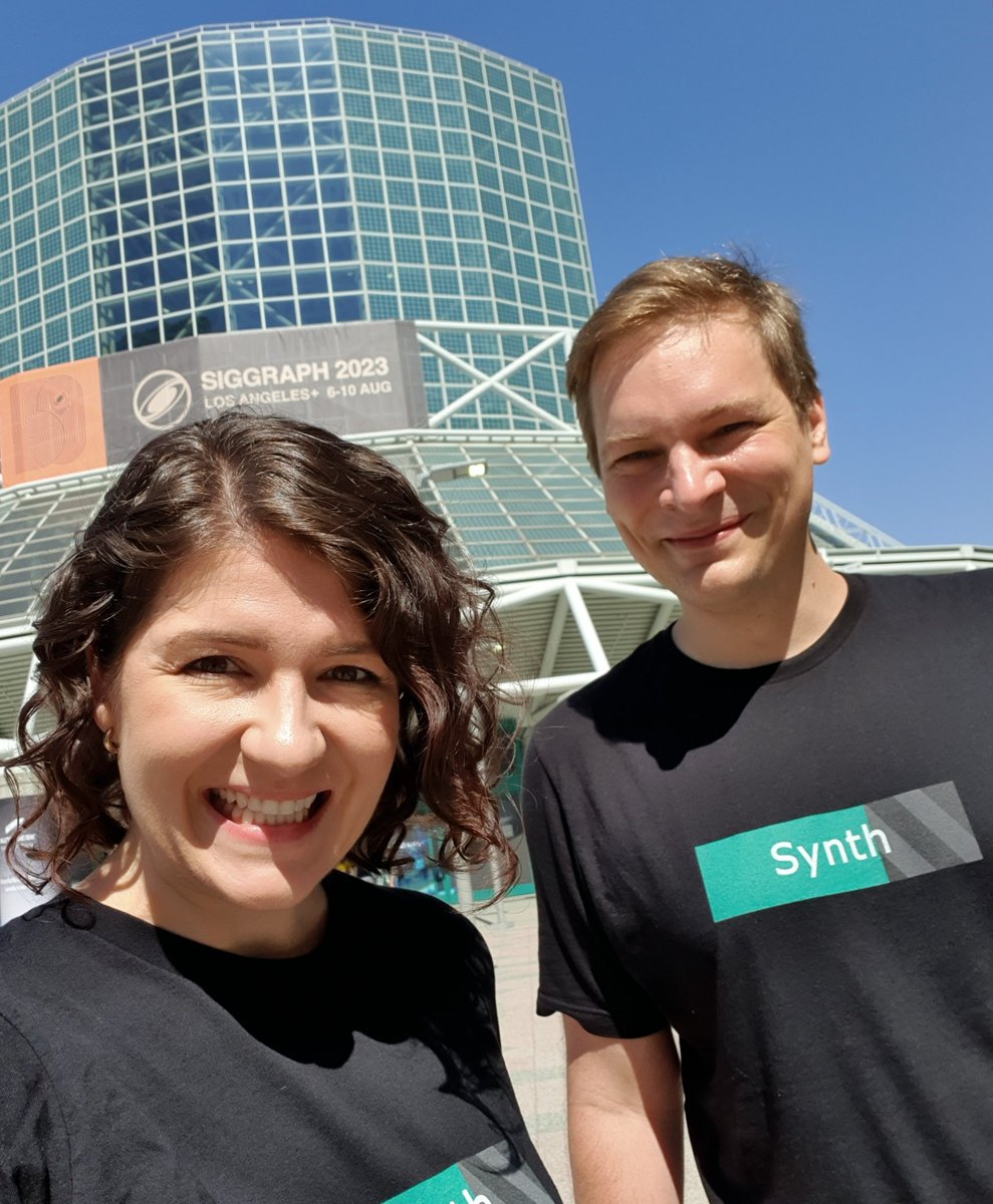 Hey, greetings from Siggraph! If you're here and want to chat about EbSynth, let us know, we'd be happy to meet! 👋