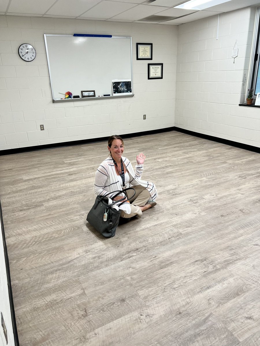 So excited to have new flooring in the office at TES!! Couldn’t wait for the furniture to move back in! Missing our amazing students ❤️🪑📚<a href="/TewksburySchool/">Tewksbury Township School District</a>