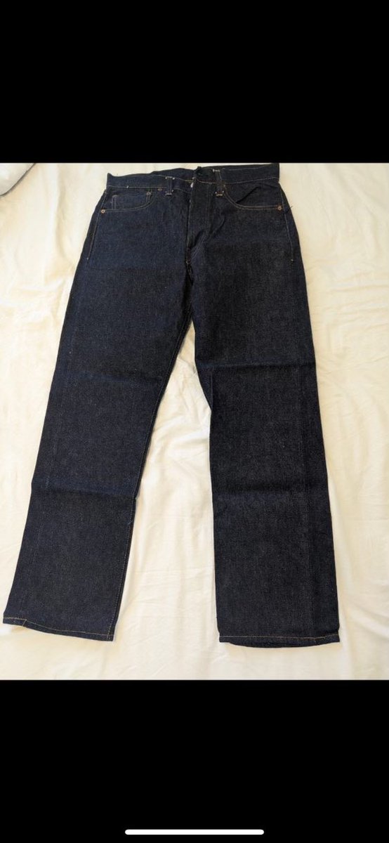 jdtombley's tweet photo. @GrahamStephan going to Vegas tomorrow to pick these jeans 1967 Levi’s ww2  jeans worth around $50,000. Would love to show them to you if you have time. https://t.co/OfM5RK9dFK