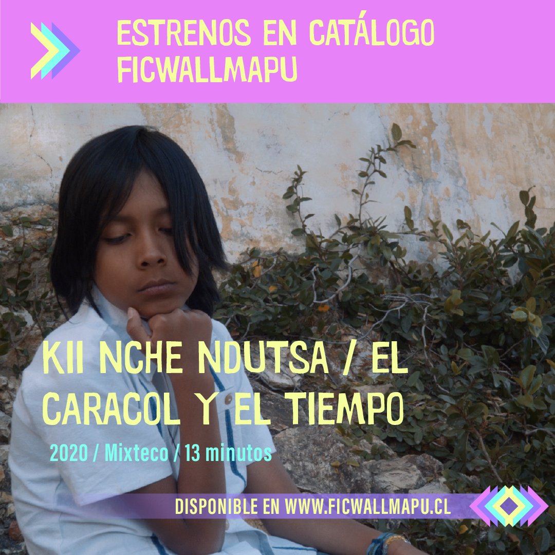FicWallmapu (@ficwallmapu) on Twitter photo 💥🎬 Estrenos de agosto en ww.ficwallmapu.cl
🌻🧶 Flores de la llanura de Mariana Rivera García y 🐚 Kii Nche Ndutsa / El caracol y el tiempo de @itandehui_jansen y <a href="/Calistafilms/">Armando Bautista</a> 💥🎬 Estrenos de agosto en ww.ficwallmapu.cl
🌻🧶 Flores de la llanura de Mariana Rivera García y 🐚 Kii Nche Ndutsa / El caracol y el tiempo de @itandehui_jansen y <a href="/Calistafilms/">Armando Bautista</a>
