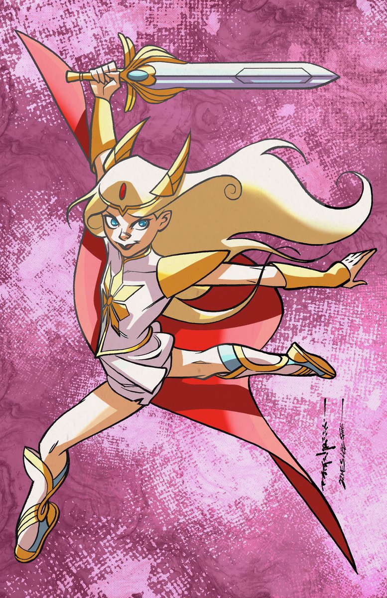 For <a href="/ColorJams/">ColorJam</a> of @Stelfreeze #SheRa #Art my #Colors in <a href="/Procreate/">Procreate</a>