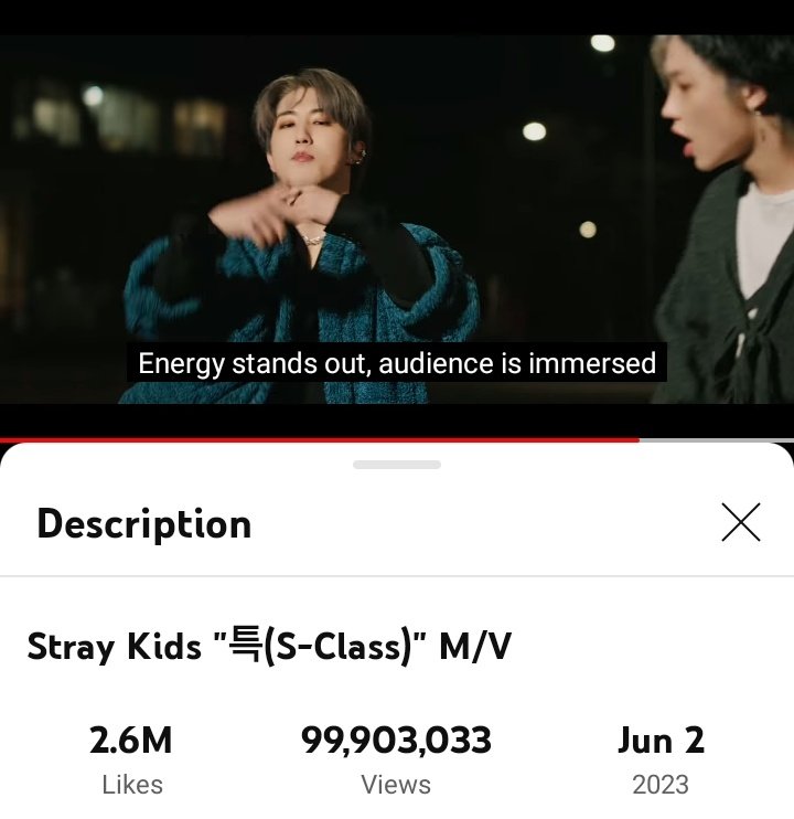skz_streams's tweet photo. ๐ฃ #S_CLASS STREAMING PARTY
"ํน(S-Class)" MV has surpassed 99.9M views on YouTube. We are very close to hit 100M views, Join streaming party now!
๐ https://t.co/OQy33PdYYA
Reply your streaming screenshot with the hashtag #SClassTo100Mโคต๏ธ https://t.co/MRErXUh9EV