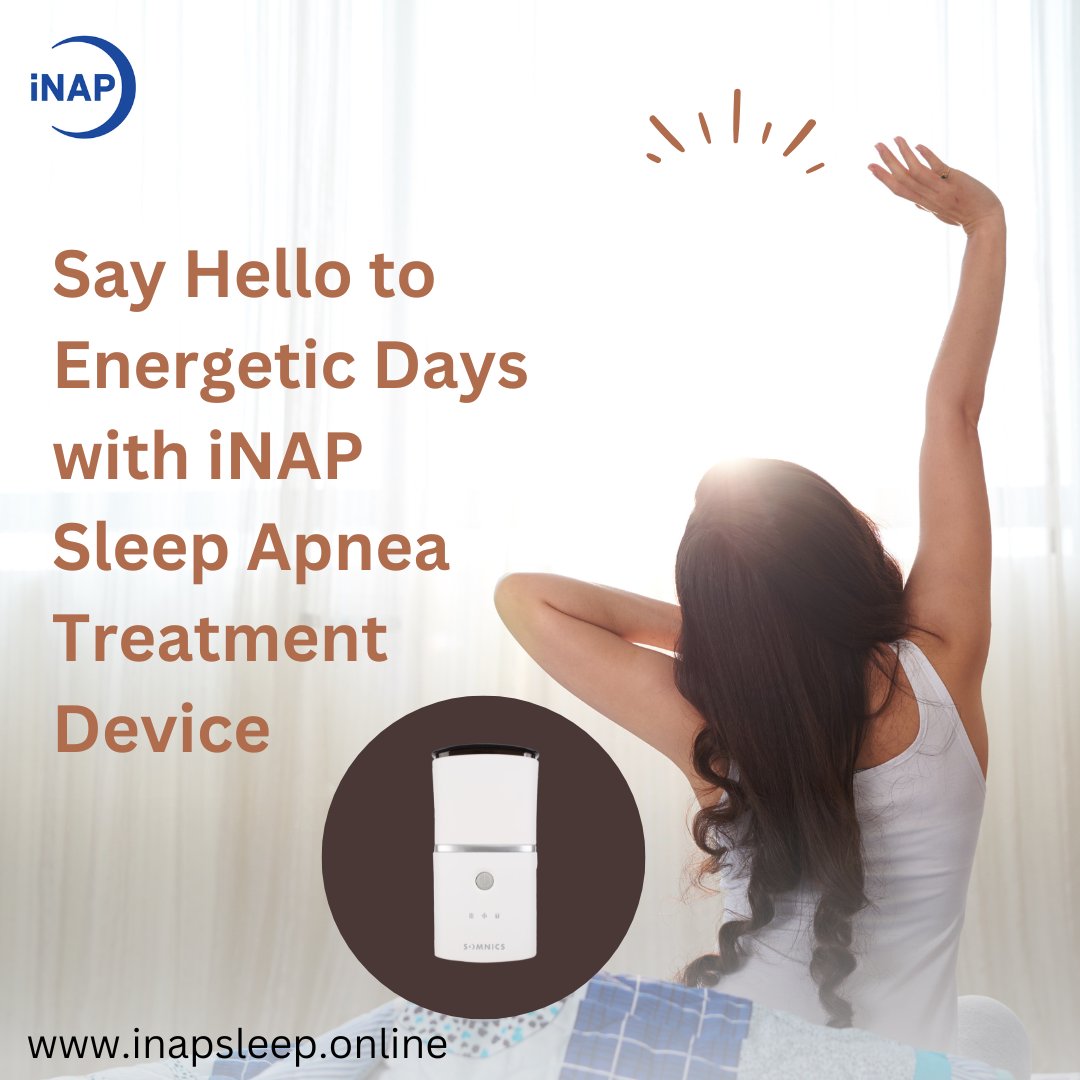 iNAPsleep's tweet photo. Start your journey to peaceful nights and energetic days. Explore how iNAP can help alleviate symptoms of sleep apnea - https://t.co/8kcz3cHudQ

 #HealthySleepHabits #MotivationMonday https://t.co/8LfbEDjx8e