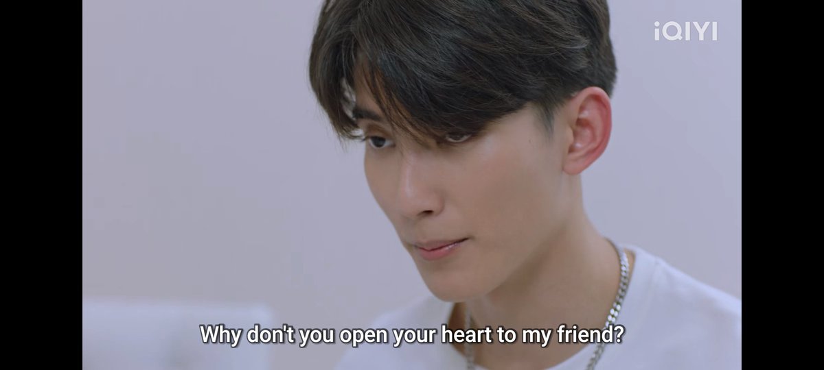 AriesLovesBl's tweet photo. Yeah, listen to what Achi says, Doc.
I think he wants to open his heart to Ming. But I think Ning has been very disappointed by someone in the past.
But we can all see that the Doc also has feelings for Ming.
#BMSSep6
#BeMineSuperStar #MingNing https://t.co/V41P37itGA