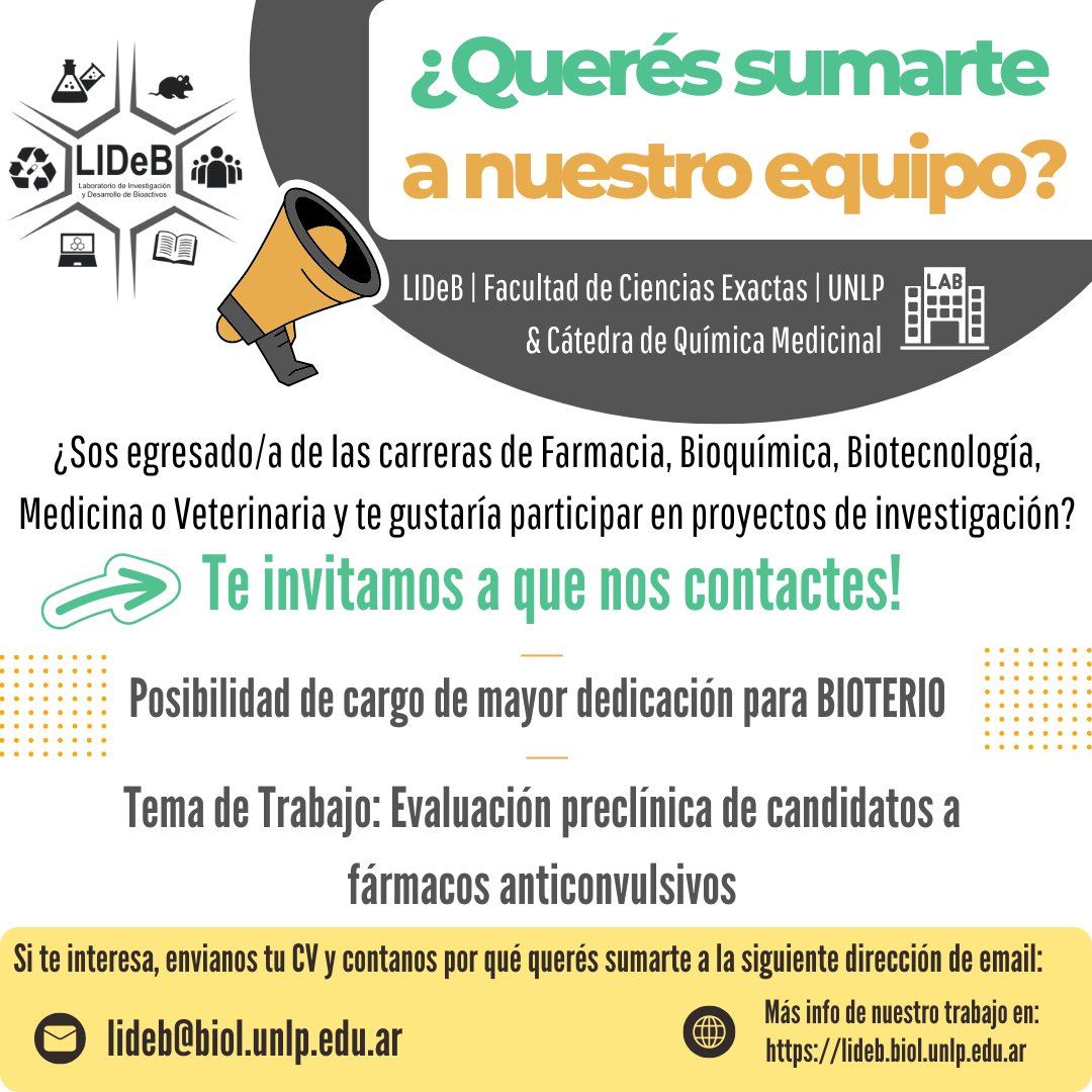 📢¿Querés sumarte a nuestro equipo?
👇👀
