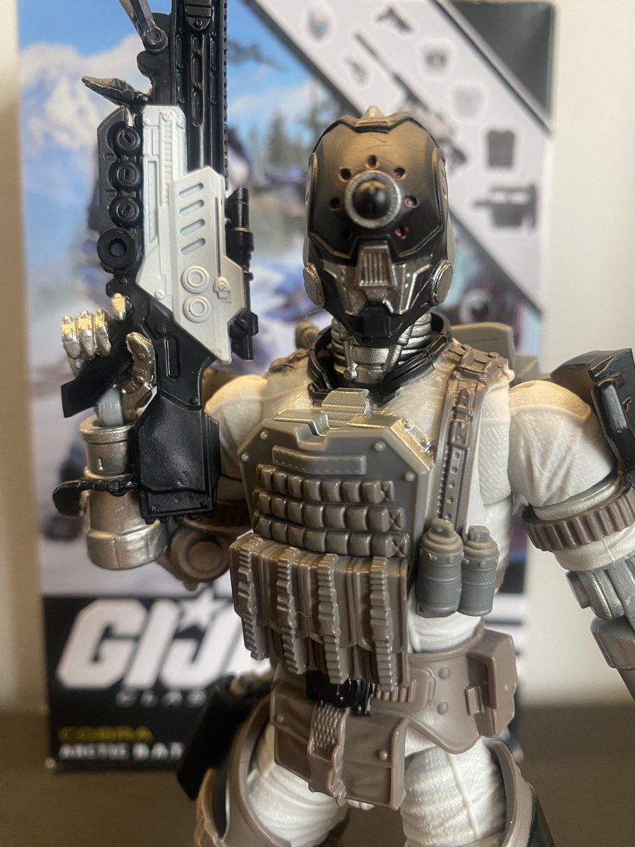 vitorhomarques's tweet photo. G.I. Joe Classified Series Arctic B.A.T #hasbro #GIJoeNation #gijoeclassifiedseries @HasbroPulse https://t.co/hnqqPGxxOL