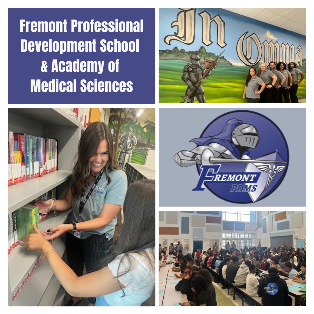 CCSDMagnet's tweet photo. @Fremont_PDMS welcomed students back to school at their newly-built campus today! ๐ซโจ
.
As @clarkcountysch's first medical middle school #magnetprogram, students will discover the fascinating world of medical sciences in state-of-the-art spaces designed for flexible learning. https://t.co/0tZDL36v7N