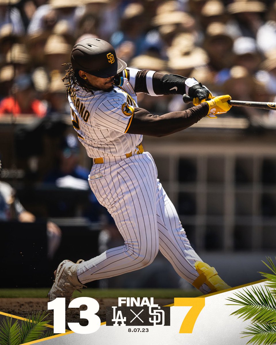 Padres's tweet photo. Final. https://t.co/PwLYwyJ7Rm