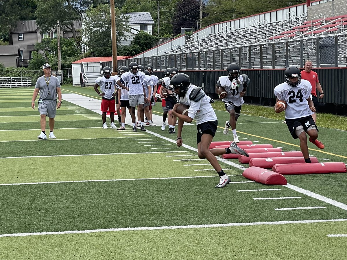 Camp 4 is at Meadville where things look great. The Bulldogs have more than 50 players out for the team including a big freshman class as Meadville looks to defend its D-10 4A title! <a href="/MdvlFootball/">Meadville Bulldogs Football</a>