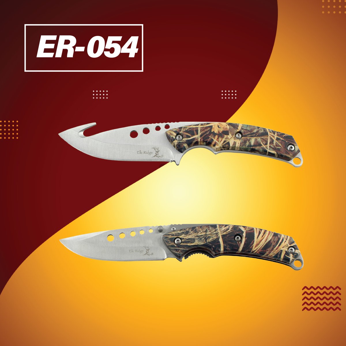 MasterCutlery's tweet photo. Cut Above the Rest. 

Get yours: https://t.co/rRy3rC53sW

#ElkRidgeKnives #EdgeOfAdventure #OutdoorEssentials #ForgedForTheFierce #ExploreWithElkRidge #WildernessReady #ElkRidgeTough #CutAboveTheRest #ElkRidgeExplorer #SurvivalMadeSharp https://t.co/uUnACKwNyR