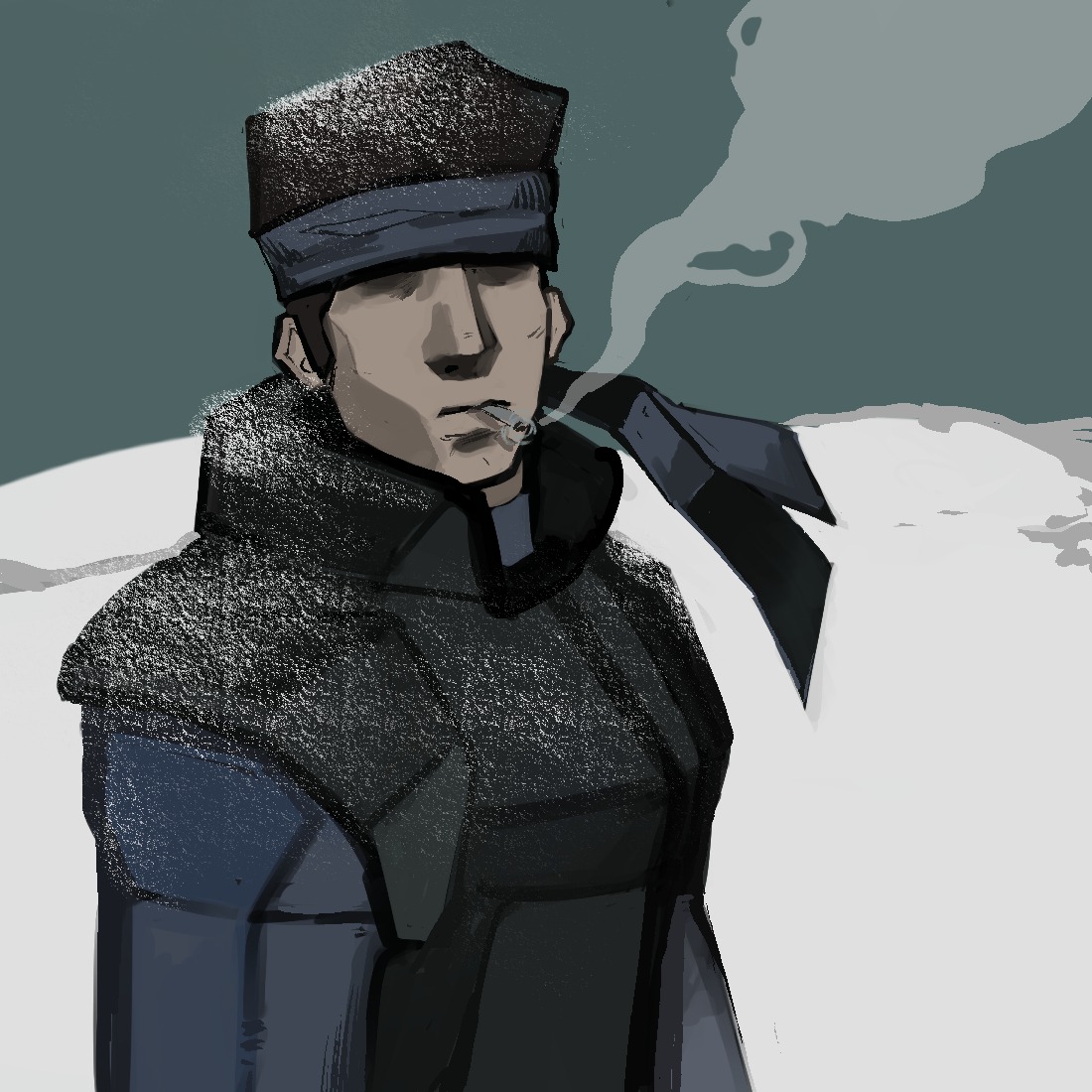 blocky snavid.... #MGS #SolidSnake