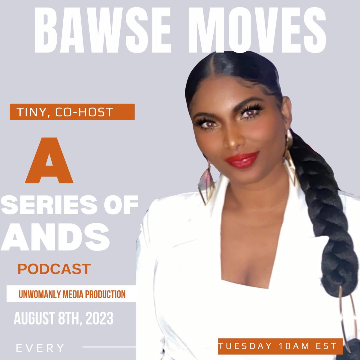 NEW SEASON IS OUT AUGUST 8!

#ASeriesofAnds #UnwomanlyMedia #AfricanPodcast